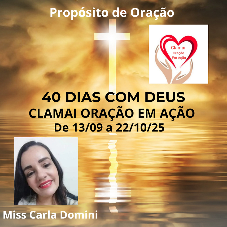 40 dias com Deus (de 13/09 a 22/10/25